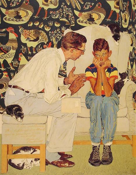 The Facts of Life - Norman Rockwell
