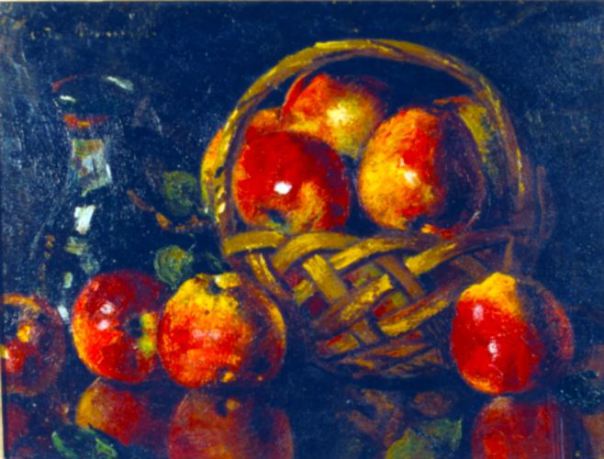 Still Life with Apples - Octav Bancila
