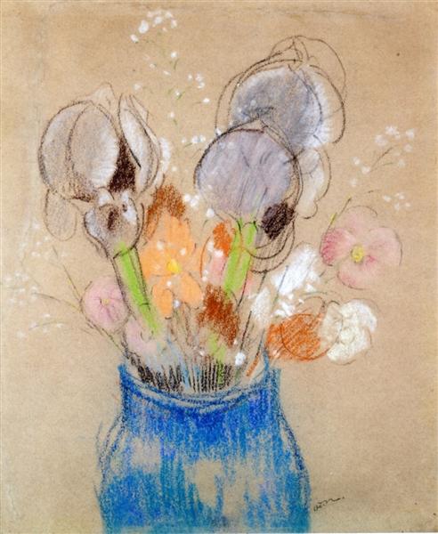 Bouquet of Flowers - Odilon Redon