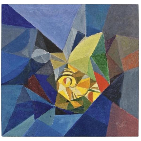 Abstract Composition, c.1915 - Oleksandr Bohomazov
