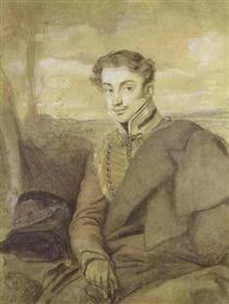 Portrait of A. Dmitriyev-Mamonov - Oreste Kiprensky