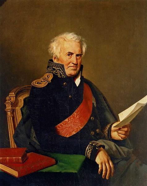 Portrait of Alexander Shishkov, 1825 - Орест Кіпренський
