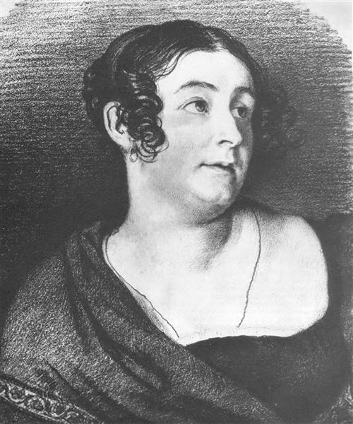 Portrait of Elizabeth Khitrovo, 1817 - Orest Kiprenski