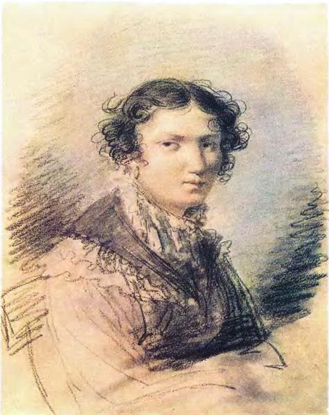Портрет В.А.Томиловой, 1813 - Орест Кипренский