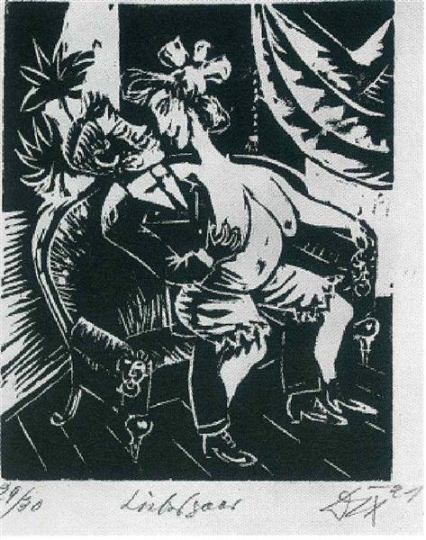 Lovers, c.1920 - Otto Dix
