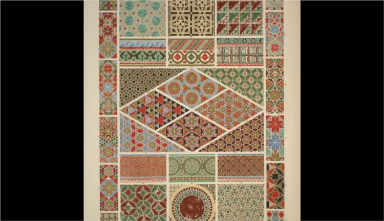 Byzantine no. 3. Mosaics - Owen Jones