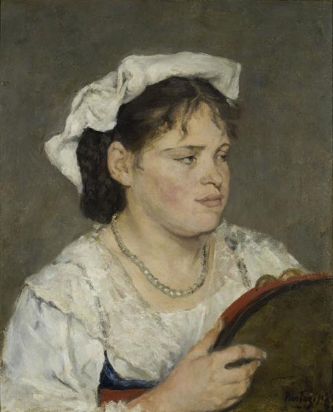 Dutch girl, 1880 - Перікл Пантазіс