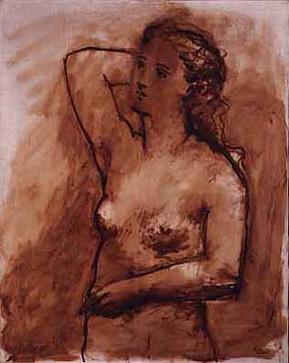 Bust of woman, 1906 - 畢卡索