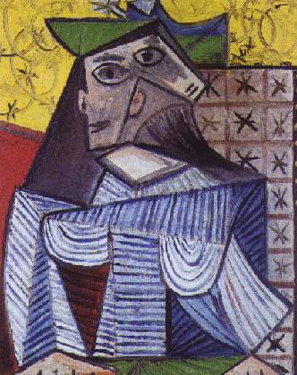 Female bust (Portrait de Dora Maar), 1941 - Pablo Picasso