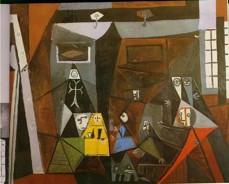 Las Meninas Velazquez 1957 Pablo Picasso