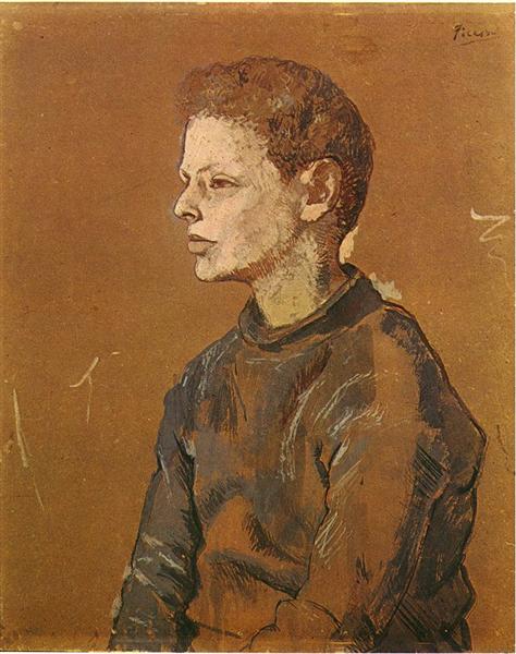 Portrait of Allan Stein, 1906 - 畢卡索
