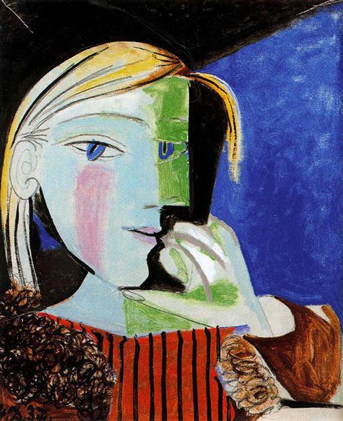 Portrait of Marie-Thérèse Walter, 1937 - Pablo Picasso