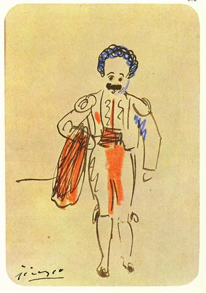 Sebastia Junyer-Vidal as matador, 1903 - Pablo Picasso