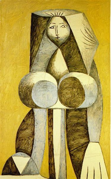 Standing woman, 1946 - Пабло Пикассо