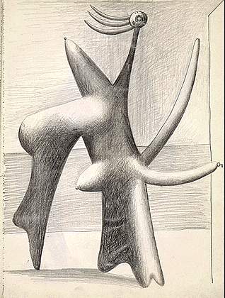 Етюд в Каннах, 1927 - Пабло Пікассо