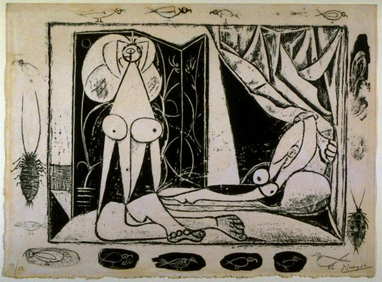 Дві оголені, 1946 - Пабло Пікассо