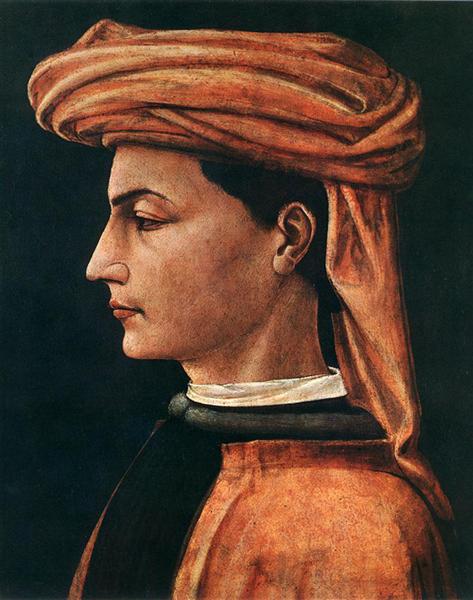 Портрет юноши, 1440 - Паоло Уччелло