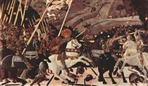 The Battle of San Romano - Паоло Учелло