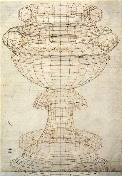 Vase in perspective - 保羅·烏切洛