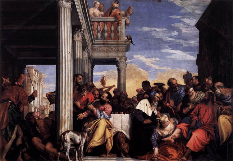 Feast in the House of Simon, c.1560 - Паоло Веронезе