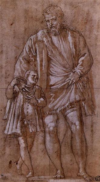 Iseppo and Adriano da Porto, c.1551 - Paolo Veronese