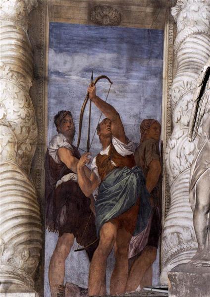Three Archers, 1558 - Paul Véronèse
