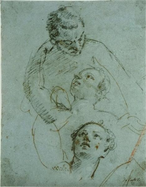 Venus and Adonis with Cupid - Paul Véronèse