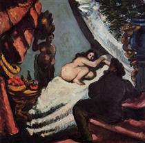 A Modern Olympia - Paul Cezanne