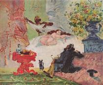 A Modern Olympia - Paul Cezanne