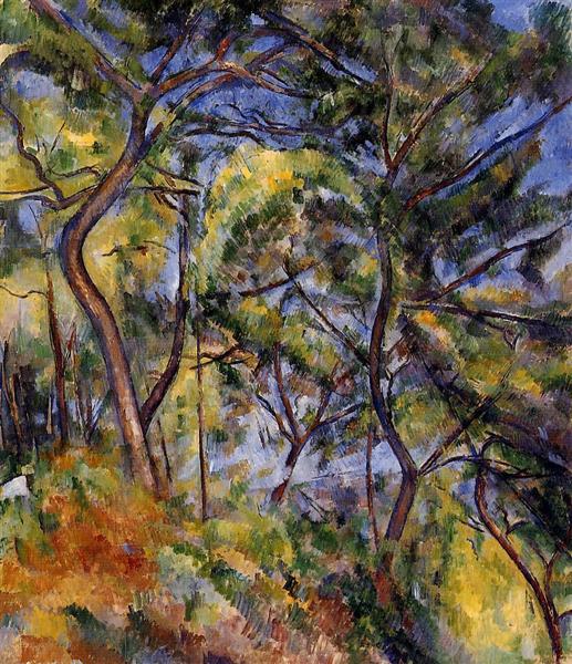 Forest, 1894 - Paul Cezanne