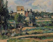 Die Mühle an der Couleuvre bei Pontoise - Paul Cézanne
