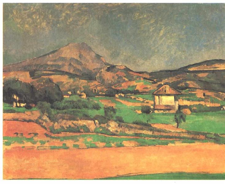 Plain by Mont Sainte-Victoire, 1879 - 1880 - 塞尚