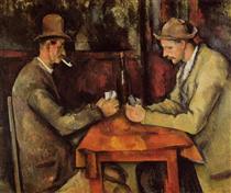 Los jugadores de cartas - Paul Cézanne