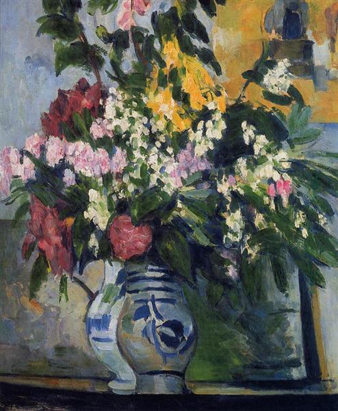 Two Vases of Flowers, c.1877 - Paul Cézanne