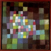 Abstraction with Reference to a Flowering Tree - Paul Klee