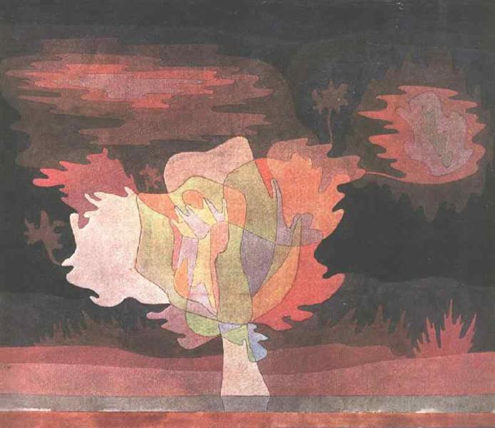 Before the snow, 1920 - Paul Klee