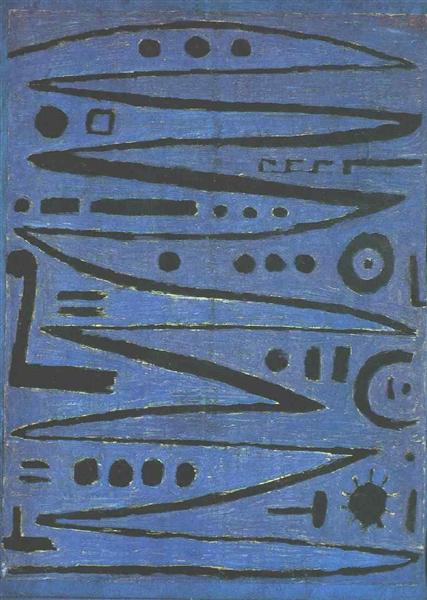 Heroic Fiddling, 1938 - Paul Klee