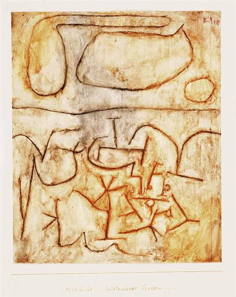 Historic ground, 1939 - Paul Klee