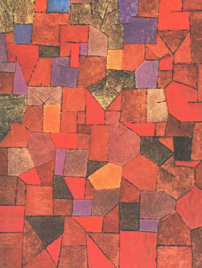 Mountain Village (Autumnal), 1934 Paul Klee