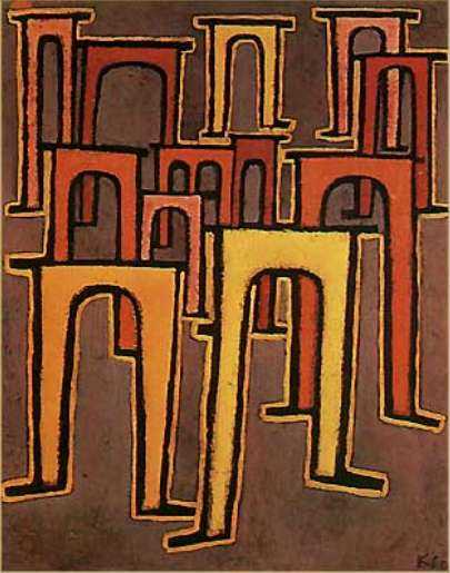 Revolution of the Viaduct, 1937 - Paul Klee