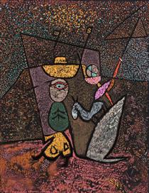The Travelling Circus - Paul Klee