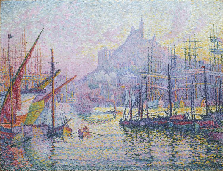 View of the Port of Marseilles - Paul Signac