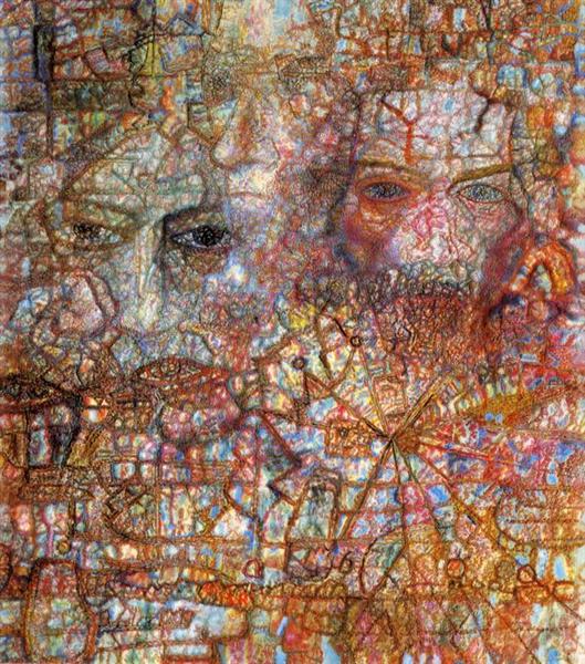 Faces, 1940 - Павло Філонов