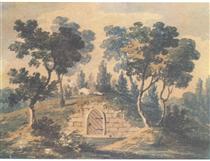 The tomb of George Washington - Pavel Svinyin