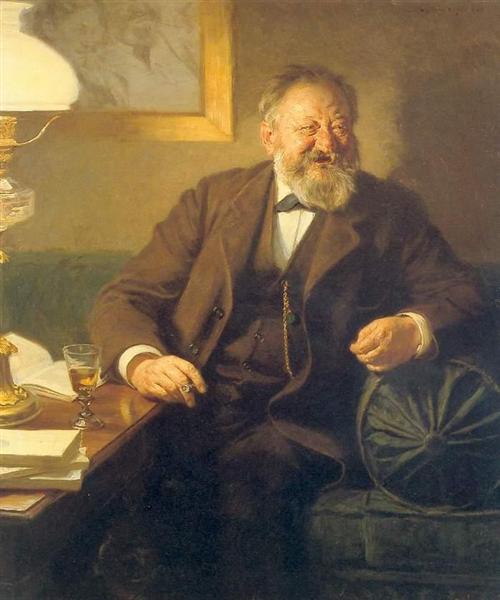 Sophus Schandorf, 1895 - Peder Severin Krøyer