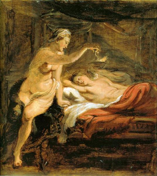 Amor and Psyche, c.1636 - Peter Paul Rubens