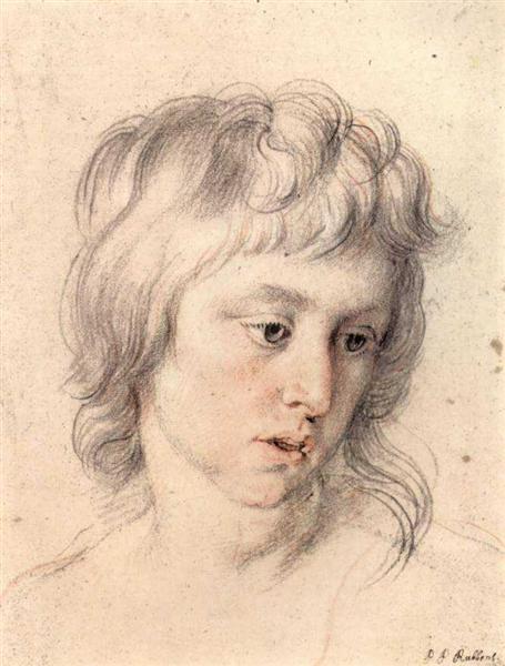 Portrait of boy, c.1629 - c.1630 - Питер Пауль Рубенс