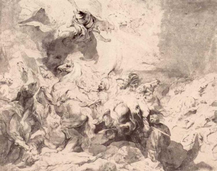 The Damage of Sennaherib, c.1616 - c.1618 - Питер Пауль Рубенс