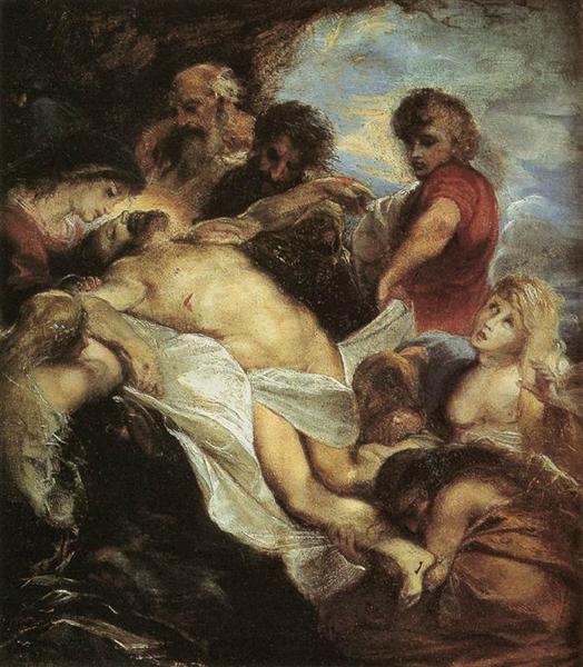 The Lamentation, c.1606 - Питер Пауль Рубенс