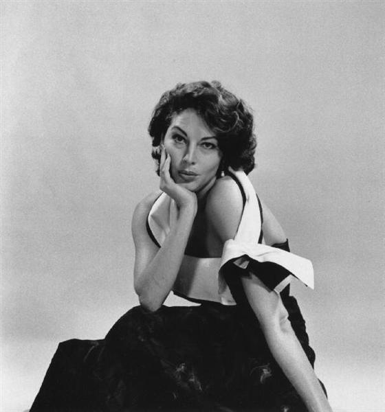 Ava Gardner, 1954 - Philippe Halsman